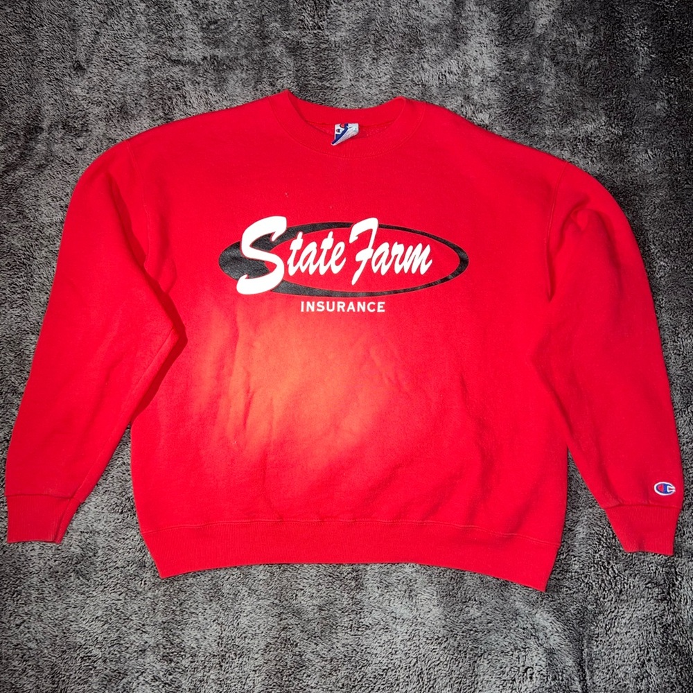 90s Champion Made in USA state farm crewneck